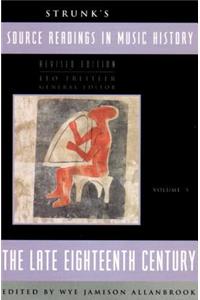 Strunk's Source Readings in Music History