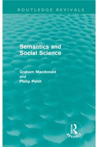 Semantics and Social Science