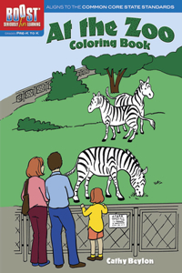 At the Zoo Coloring Book