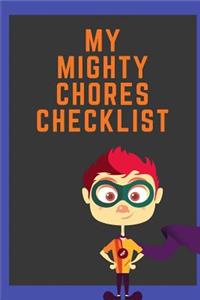 My Mighty Chores Checklist