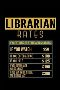 Librarian rates