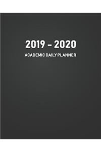 Academic Daily Planner 2019-2020