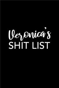 Veronica's Shit List