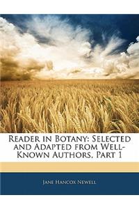 Reader in Botany