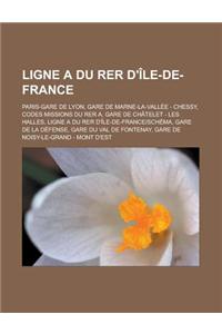 Ligne a Du Rer D'Ile-de-France