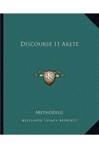Discourse 11 Arete