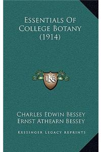 Essentials of College Botany (1914)