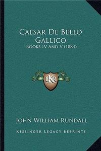 Caesar De Bello Gallico