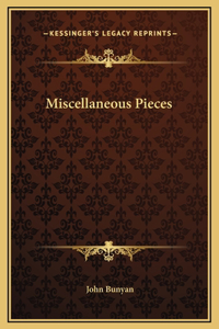 Miscellaneous Pieces
