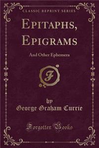 Epitaphs, Epigrams