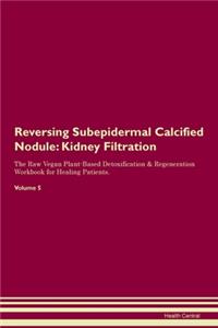 Reversing Subepidermal Calcified Nodule: Kidney Filtration The Raw Vegan Plant-Based Detoxification & Regeneration Workbook for Healing Patients. Volume 5