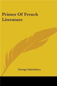 Primer Of French Literature