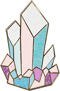 Crystals Hard Enamel Pin (Cloisonne Pin)