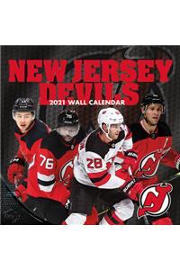 New Jersey Devils 2021 12x12 Team Wall Calendar