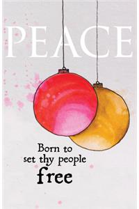 Peace Ornament Advent Bulletin (Pkg of 50)