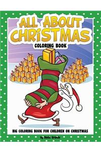 All About Christmas Coloring Book