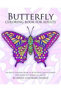 Butterfly Coloring Book For Adults