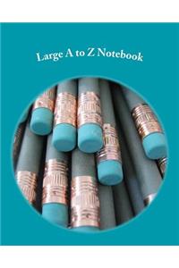 Large A to Z Notebook