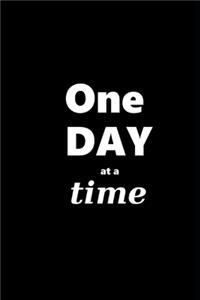 2020 Daily Planner Motivational Saying One Day At A Time 388 Pages