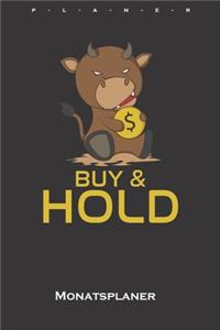 Buy and Hold Monatsplaner