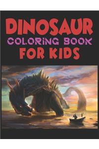 Dinosaur Coloring Book For Kids