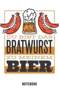 Bratwurst Zu Meinem Bier Notebook