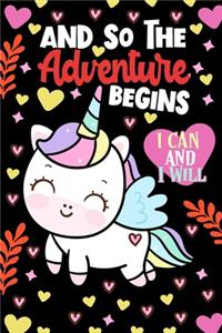 and So The Adventure Begins Unicorn