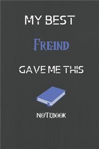 My Best Freind Gave me this Book, Funny Gift For Freind