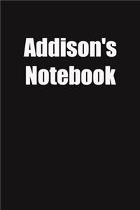 Addison's Notebook