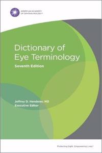 Dictionary of Eye Terminology