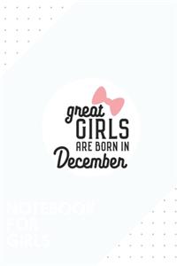 Notebook for girls