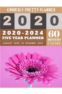 5 Year Planner 2020-2024