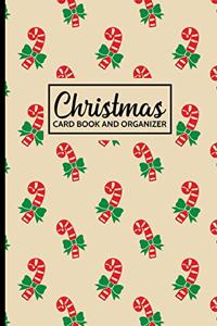 Christmas Card Book and Organizer