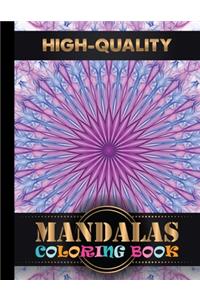 High-Quality Mandalas Coloring Book