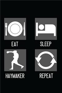 Eat, Sleep, Haymaker, Repeat