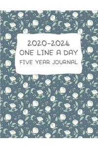 2020-2024 One Line A Day Five Year Journal