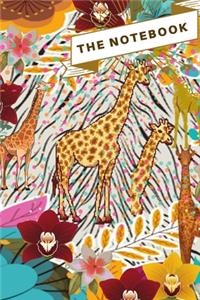 TROPICAL Series Notebook Unlined/Plain size 6 x 9 inches 120 Pages