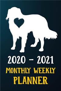 2020 2021 Monthly Weekly Planner