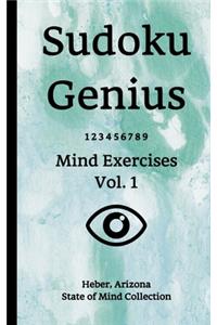 Sudoku Genius Mind Exercises Volume 1