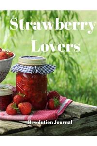 Strawberry Lovers Resolution Journal