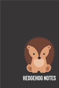 hedgehog notes