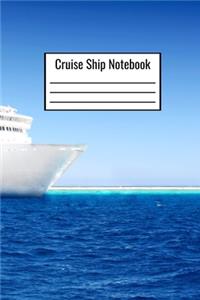 Cruise Ship Notebook