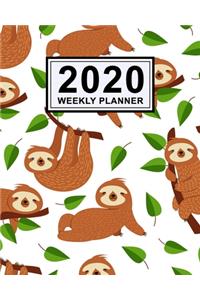 Sloth Weekly Planner 2020