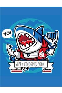 Shark Coloring Book