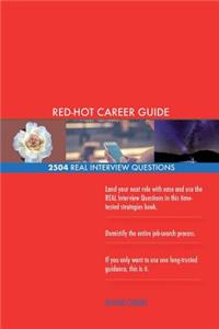 Echocardiographer RED-HOT Career Guide; 2504 REAL Interview Questions