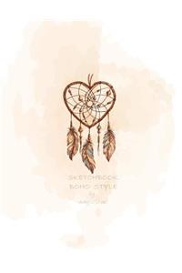 Sketchbook boho style by magic lover