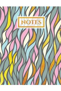 Notes for Girls School Composition Notebook
