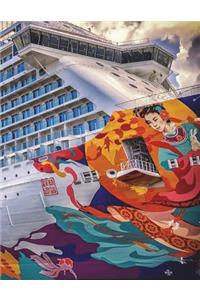 Ship Notebook Large Size 8.5 X 11 Ruled 150 Pages