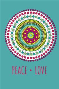 Small Softcover Notebook Mandala