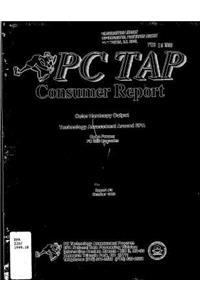 PC Tap Consumer Report: Color Hardcopy Output; Technology Assessment Around Epa; Open Forum: PC 386 Upgrades
